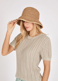 Bucket Hat | Positano (Tea/Natural)