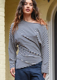 Top | Double Agent (Navy Stripe)