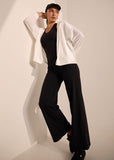 Pant | Recharge Rib Wide Leg (Black)