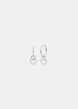 Earrings | Dotty Love Sleepers (Silver)