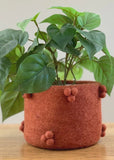 Plant Pot Holder | Bobble (Rust)