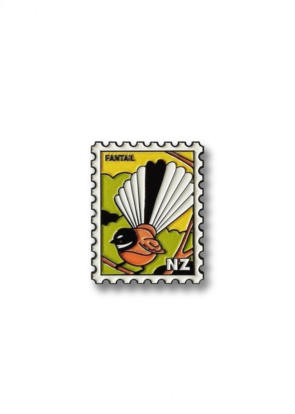 Magnet | Collectable Stamp (Fantail)