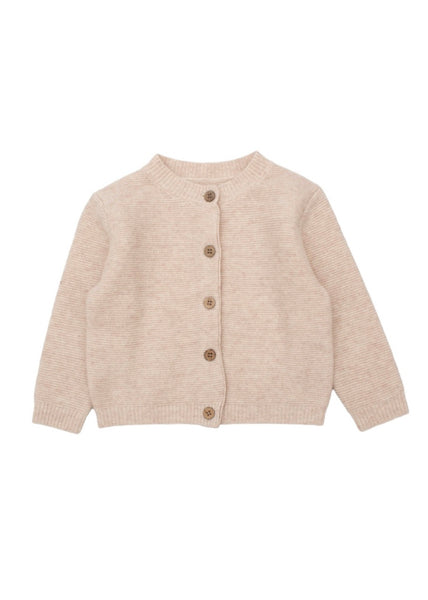 Cardigan | Wool (Ecru)