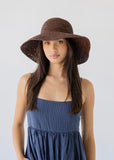 Hat | Raffia Wide brim (Earth)