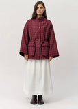 Jacket | Lawson (Port Wine Check)