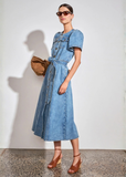 Dress | Allude (Mid Denim)