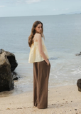 Pant | Cotton Wide (Cocoa)