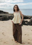 Pant | Cotton Wide (Cocoa)