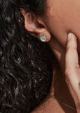 Earring | Love Claw (Silver/Opal)
