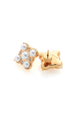 Earrings | Perla Stud (Gold/Pearl)