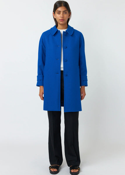 Coat | Flannel (Blue)