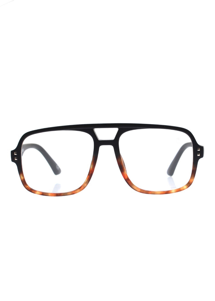 Reading Glasses | 12pm (Black Tort)