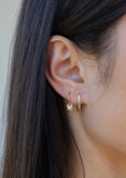 Earrings | Kitty Sleepers (Gold)