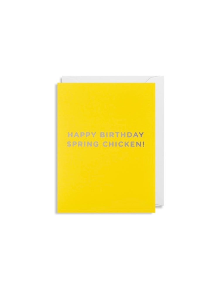 Card | Spring Chicken