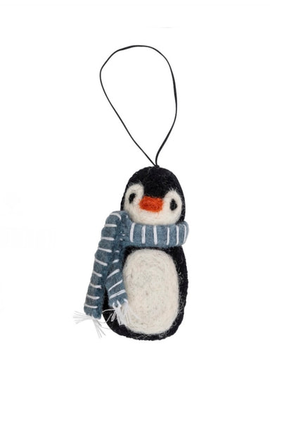Decoration | Penguin (Blue Scarf)