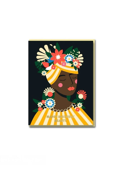 Card | Flower Girl
