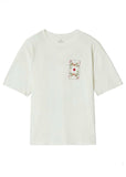 T-Shirt | Botanical Oversized(Off White)