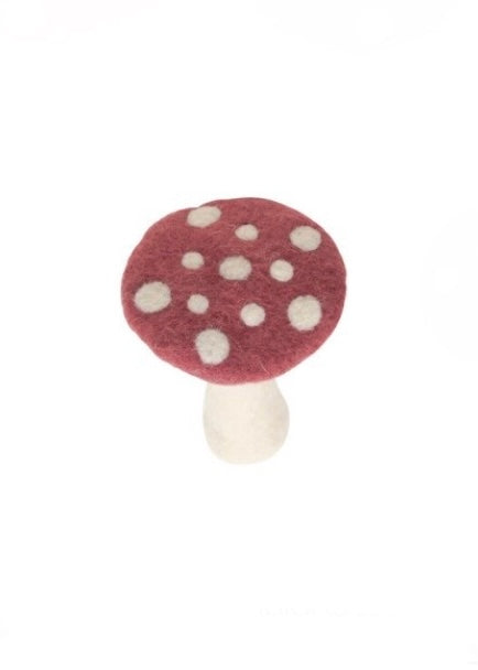 Decoration | Standing Mushroom (Pink)