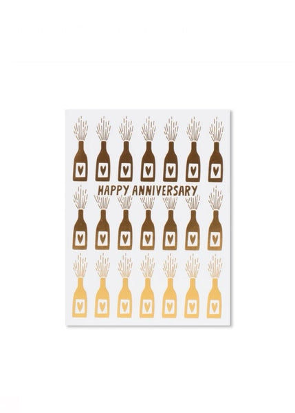 Card | Anniversary Bottles
