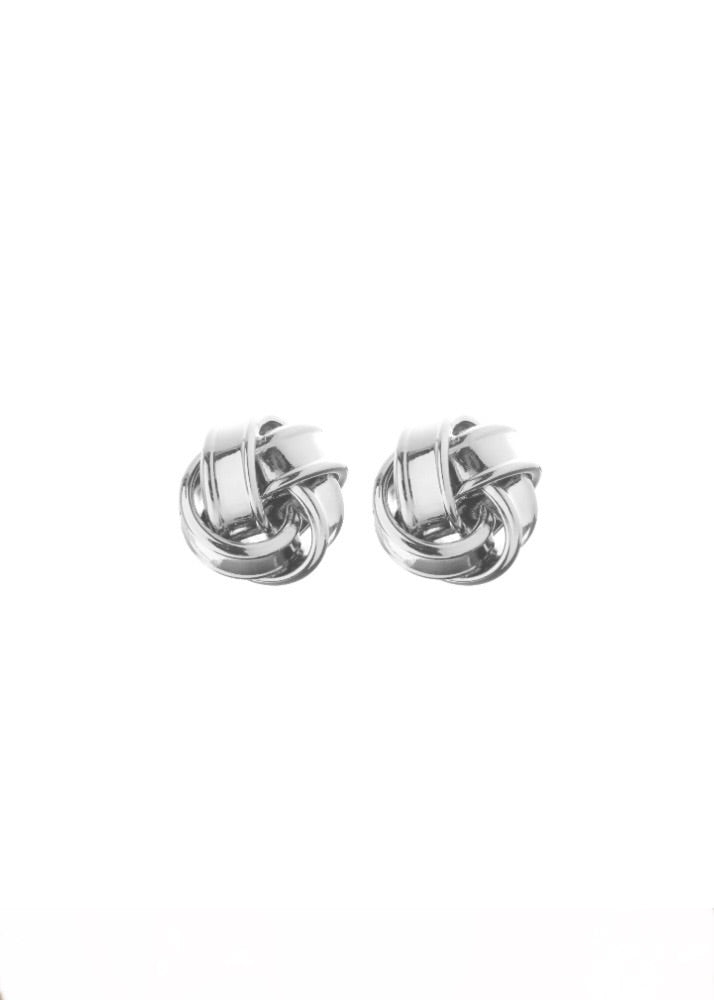 Earrings | Knot (Silver)