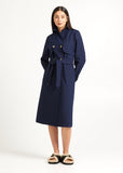 Coat | Trench (Dark Navy)