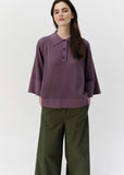 Front view of Josephine Finn Knitted Polo