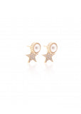 Earring | Lumiere Ear Jackets (Gold/Pearl)