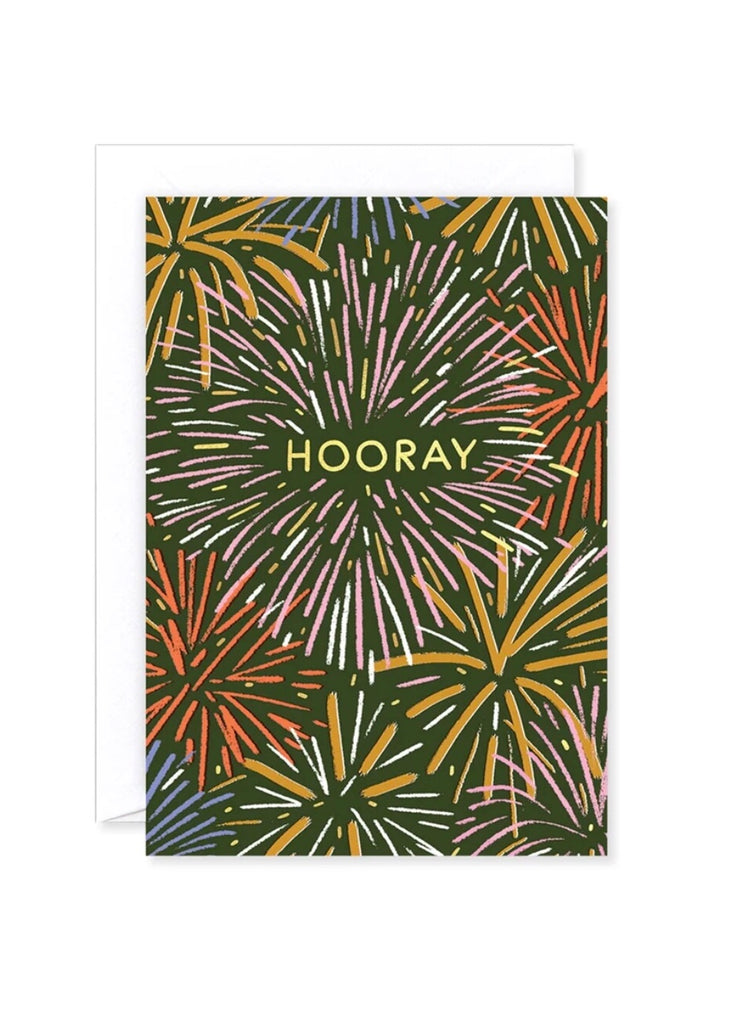 Card | Hooray! Fireworks (Elena Bolis)