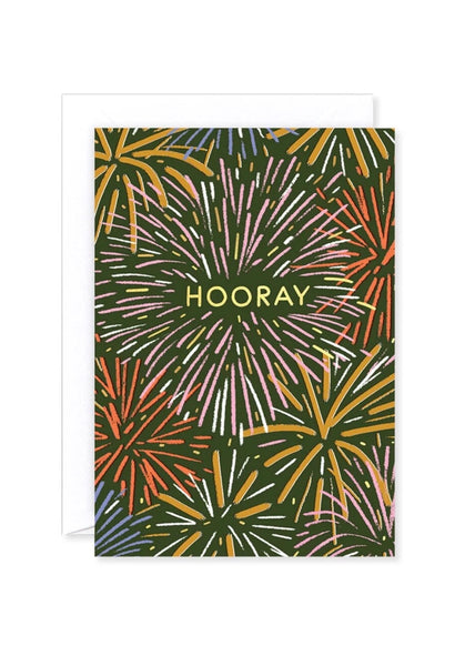 Card | Hooray! Fireworks (Elena Bolis)