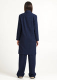 Pant | Rose (Navy Plaid)