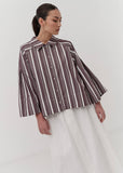Shirt | Finn (Plum Striped)