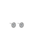 Earrings | Petite North Star Stud (Silver & Sapphire )