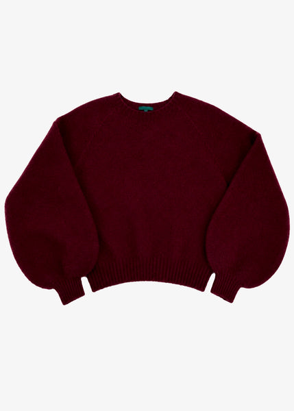 Lothlorian Cirrus jumper in Pinot colour