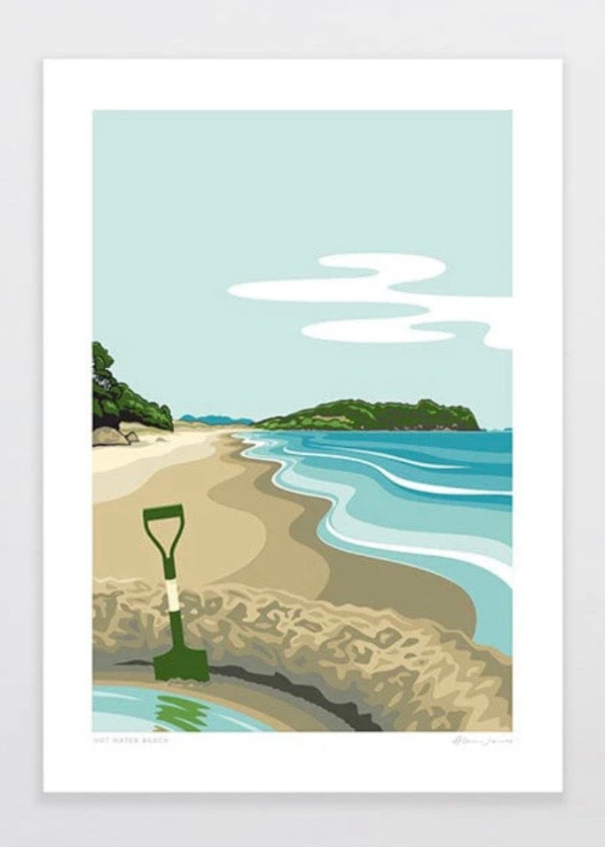 Art Print | Hot Water Beach