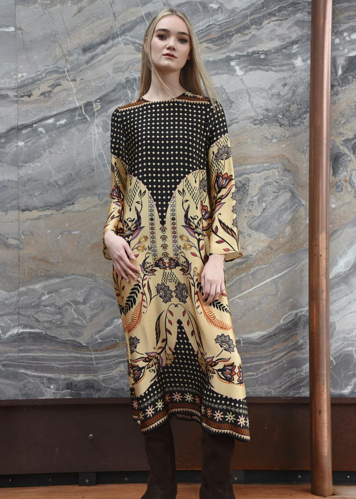 Dress | Charge It To My Room (Border Spot)