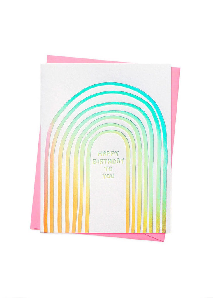 Card | Rainbow Birthday To You