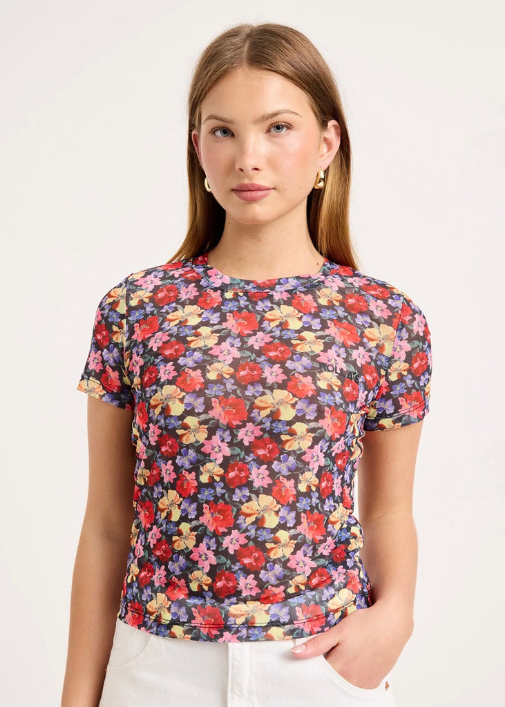 Tee | Dark Eden Baby (Dark Floral)