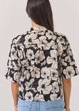 Top | Imogen (Black Floral)