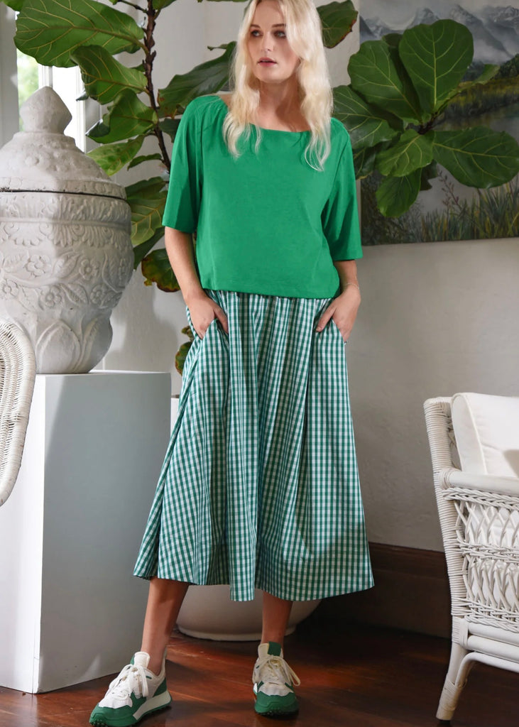 Dress | Perfect Combination (Green Gingham)
