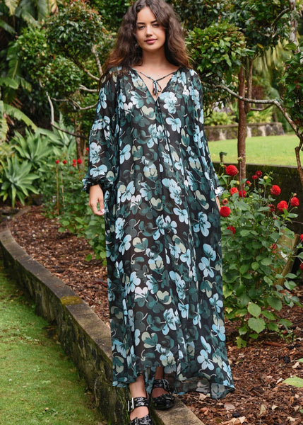 Dress | Power Dressing (Green Floral)