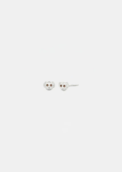 Earrings | Doggy Studs (Silver)