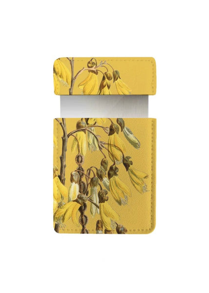 Pocket Mirror | Vintage Botanical Kowhai