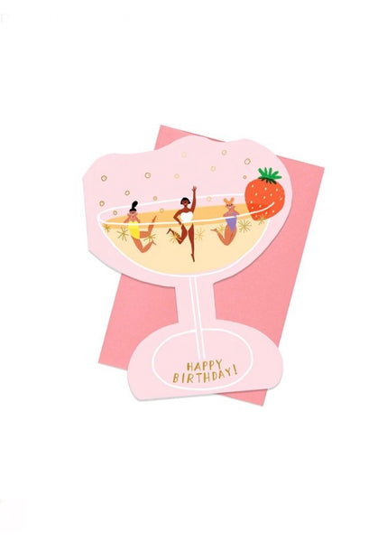 Card | Champagne (Carolyn Suzuki)