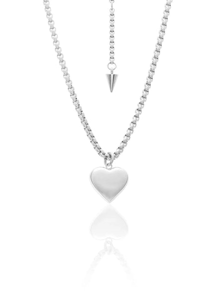 Necklace | Bisous (Silver)
