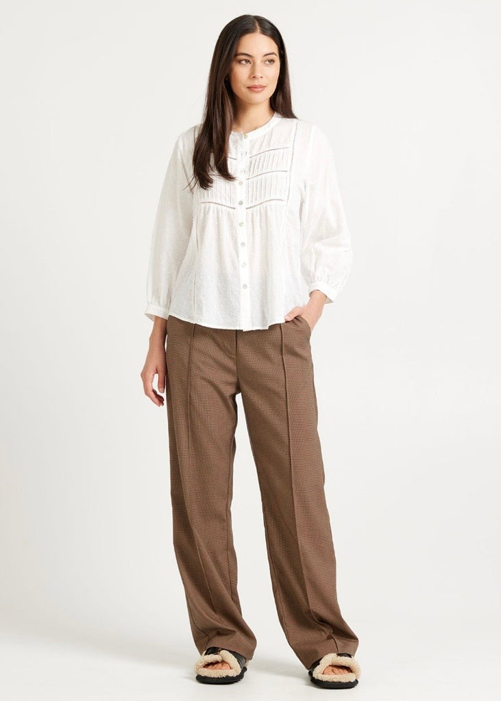Pant | Wood (Mini Houndstooth)