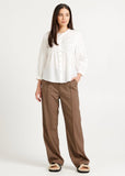 Pant | Wood (Mini Houndstooth)