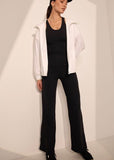 Pant | Recharge Rib Wide Leg (Black)