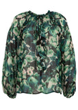 Top | Open Season Blouse (Green)