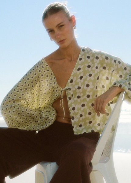 Shirt | Daisy Linen (Olive)