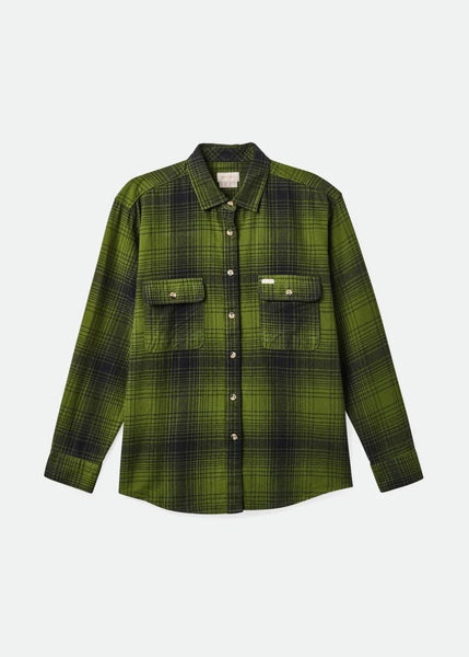 Flannel | Bowery Boyfriend L/S (Chive/Black)